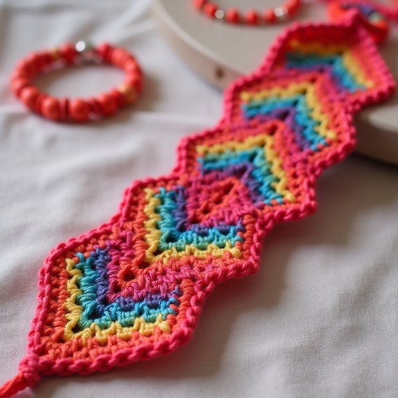 chevron design bracelet accessory