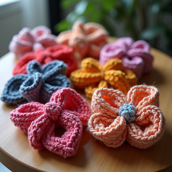 chic crochet hair accessories