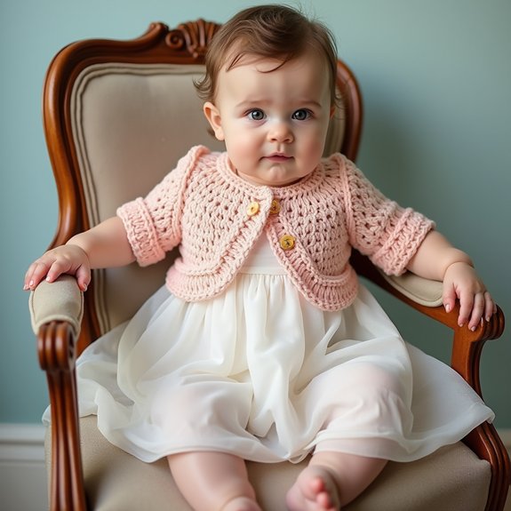 chic crochet outerwear design