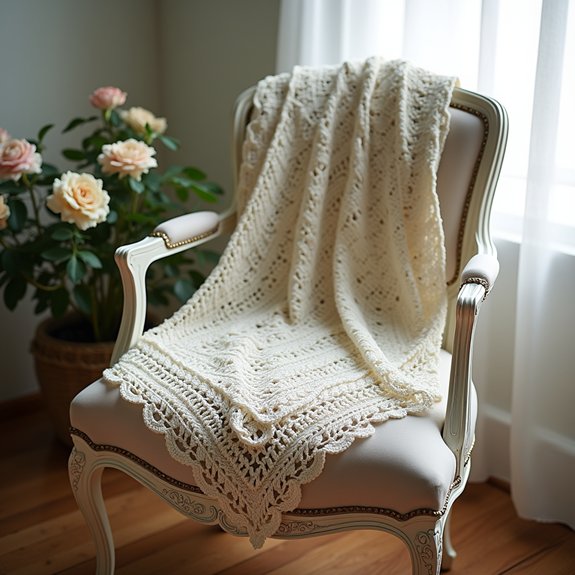 chic handcrafted crochet shawls