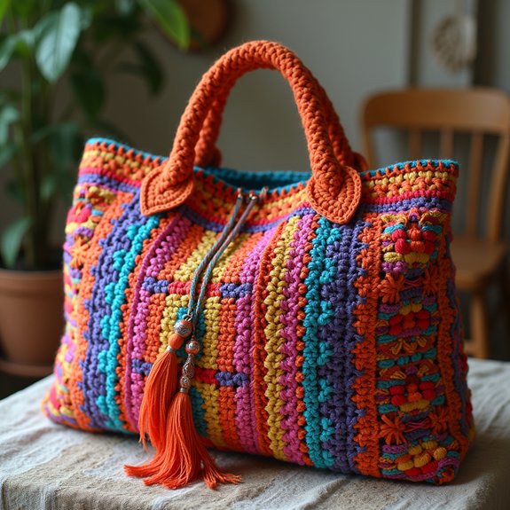 chic handmade crochet accessories