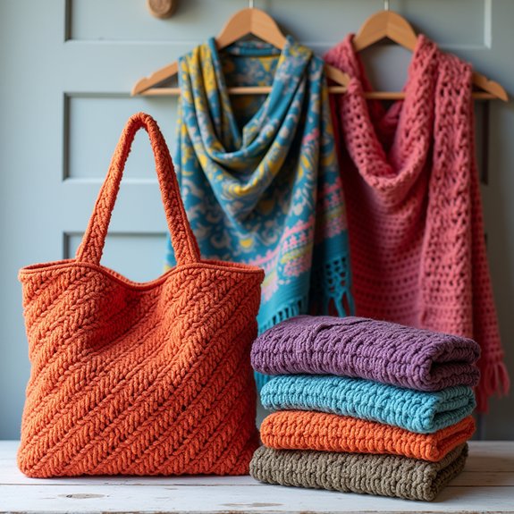 chic handmade crochet items