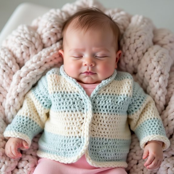 chic infant knitwear options
