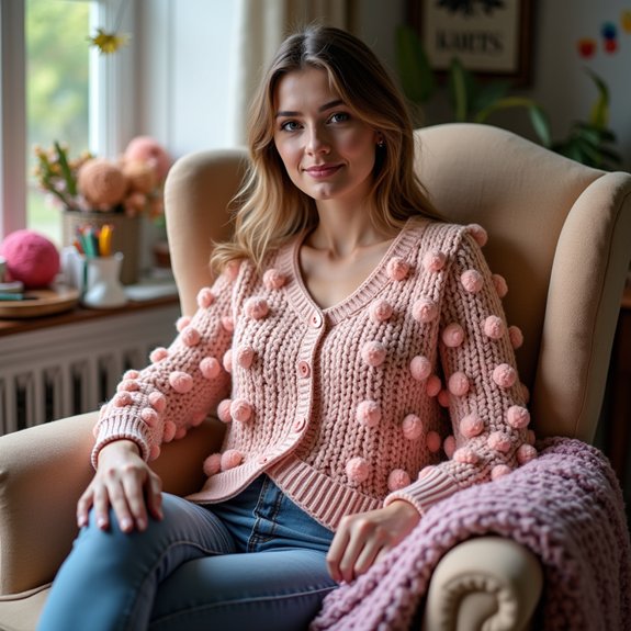 chic knitted cardigan design