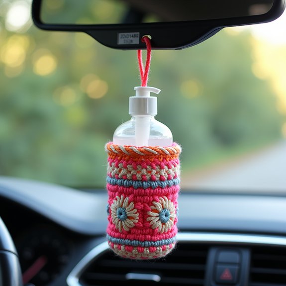 chic sanitizer carrier accessory