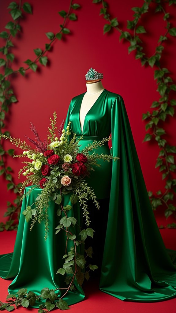 classic villainess with plants