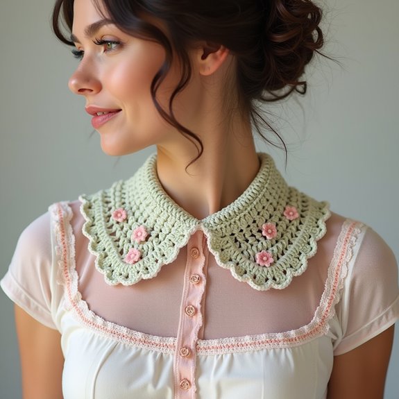 classic vintage collar design