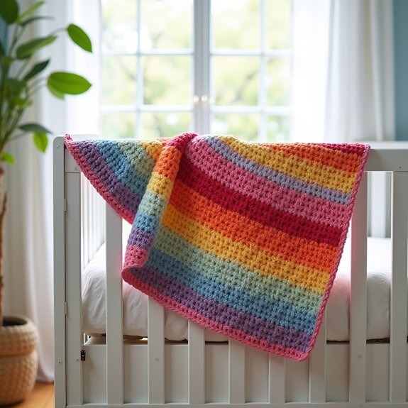 colorful and cheerful blanket