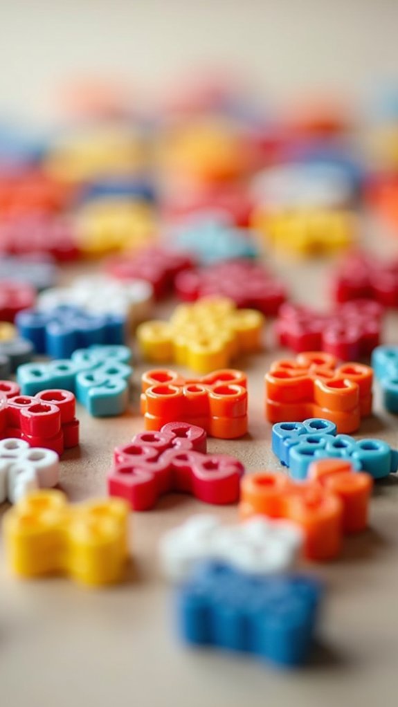 colorful and fun tokens