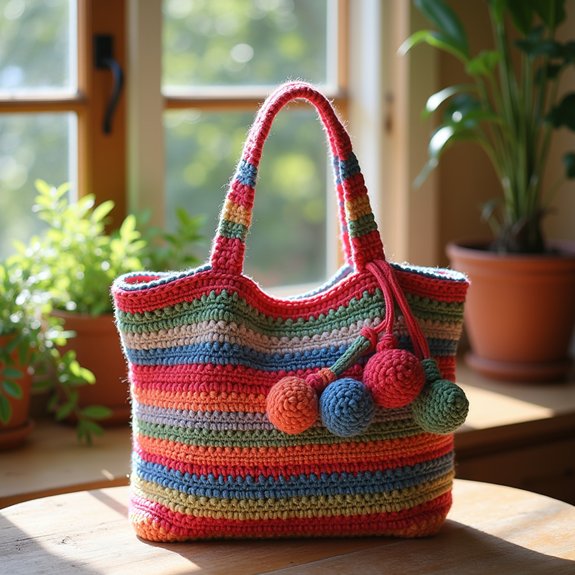 colorful and playful bag