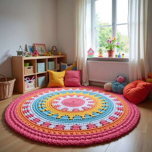 colorful and playful decor