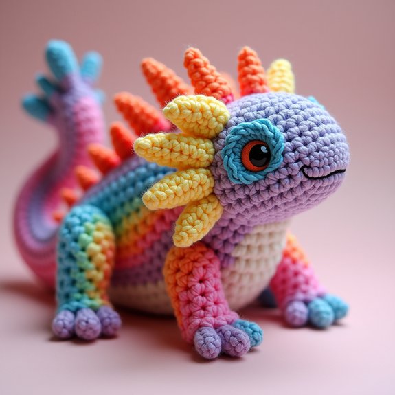 colorful aquatic creature toy