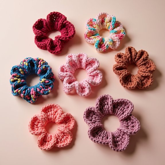colorful decorative hair beads
