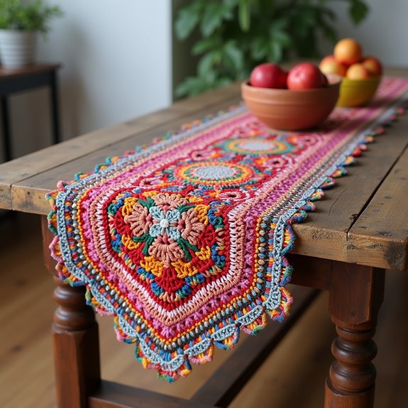 colorful decorative table accessories