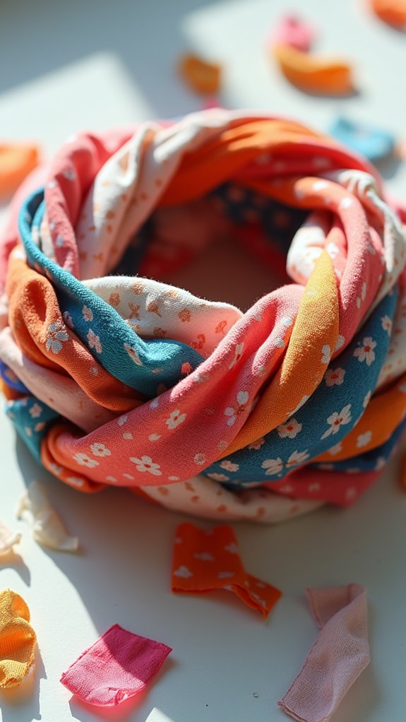colorful fabric headband accessory