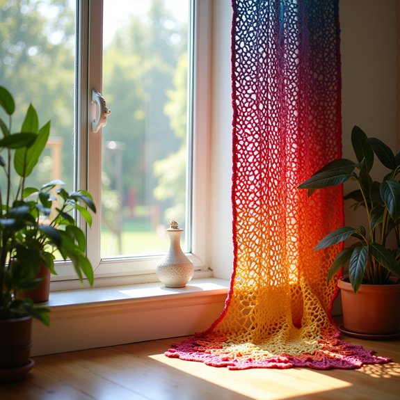 colorful festive decoration garland
