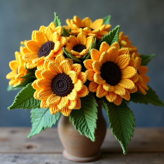 colorful floral displays