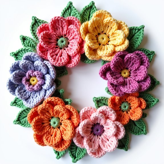 colorful handmade floral designs