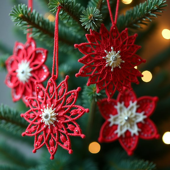colorful handmade holiday decorations