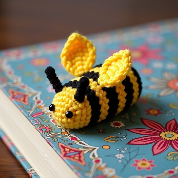 colorful insect themed reading accessory