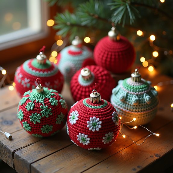 colorful seasonal decorations collection