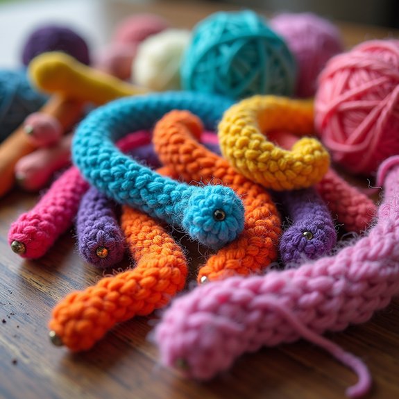 colorful tactile crafting toy