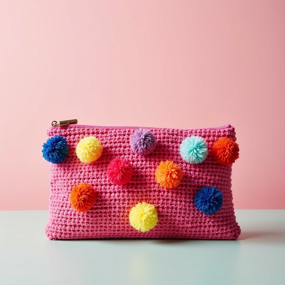 colorful tassel handbag design