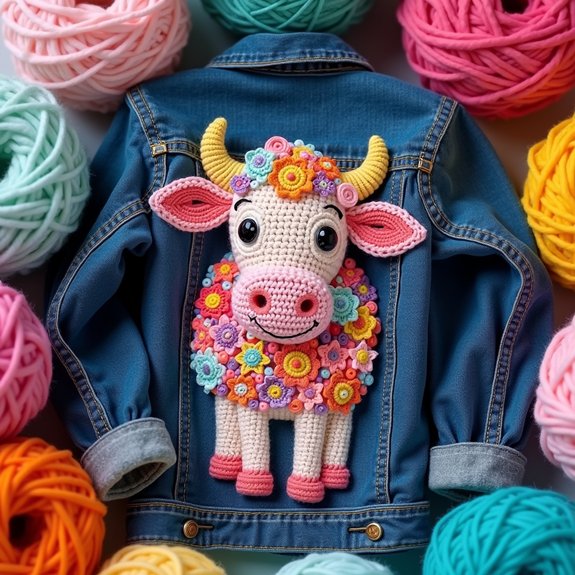 cow themed clothing design