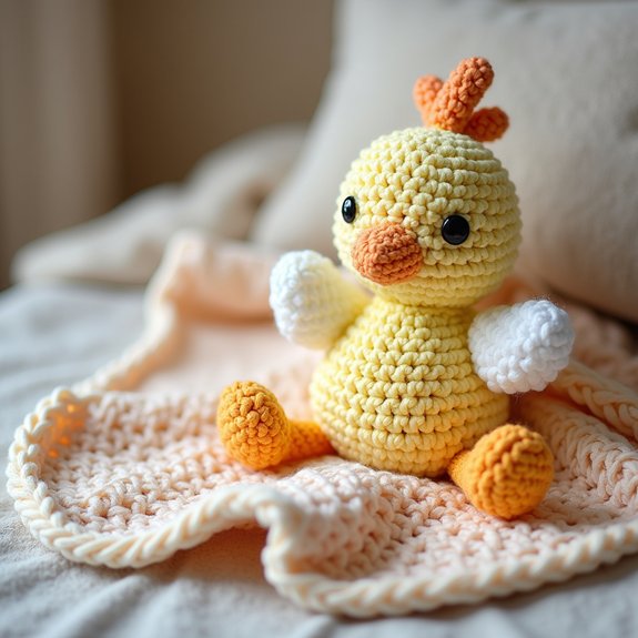 cozy chicken themed blanket