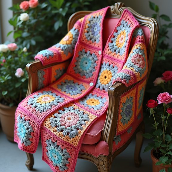 cozy crochet garment design