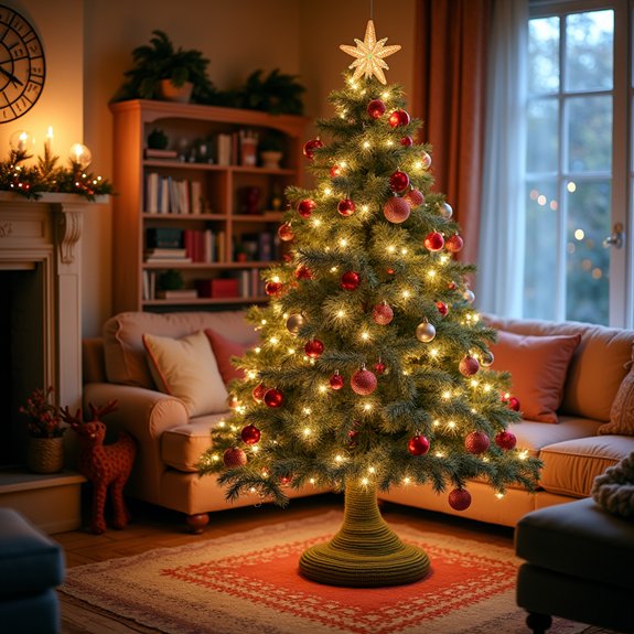 cozy crochet holiday decoration