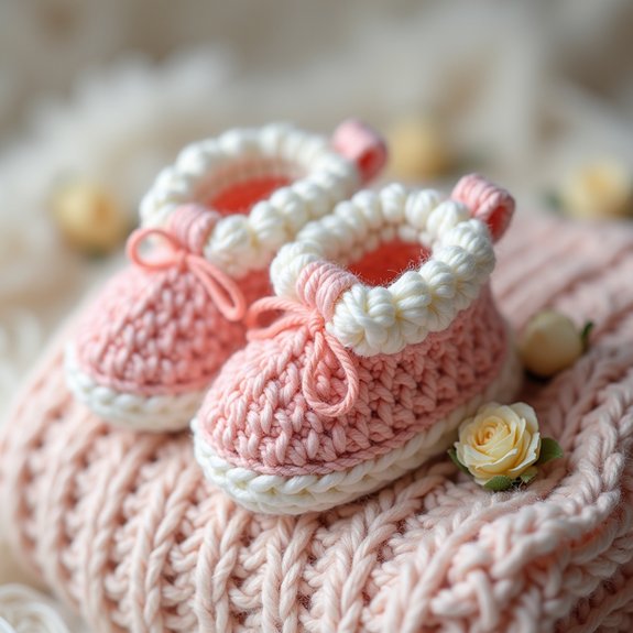 cozy handmade crochet footwear