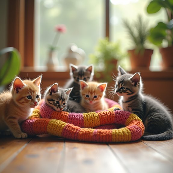 cozy handmade crochet snakes