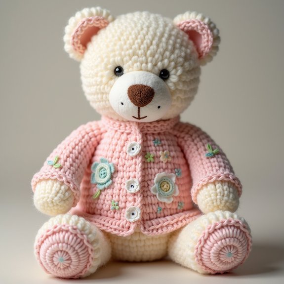 cozy handmade crochet sweater