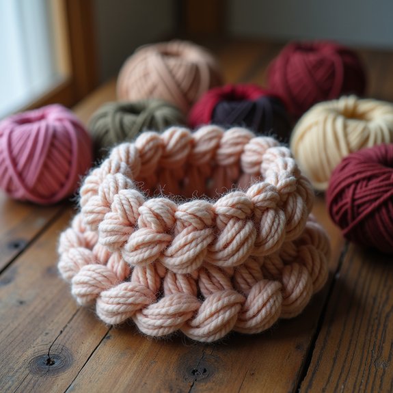 cozy knitted headband accessory