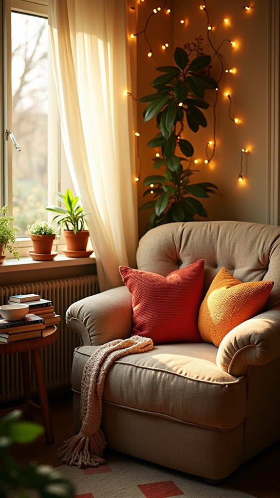 cozy nook for reading