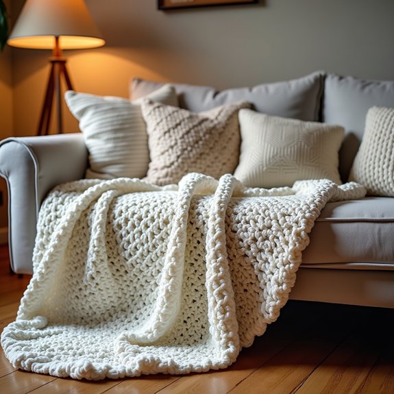 cozy soft comforting layers