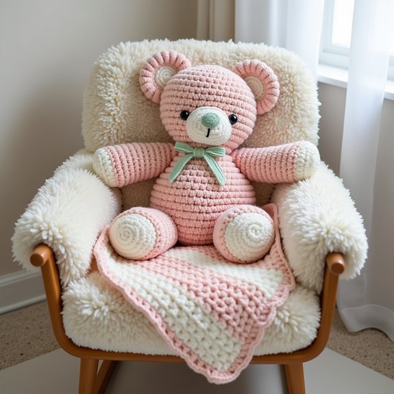 cozy teddy bear blanket