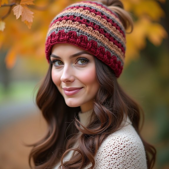 cozy winter accessory design
