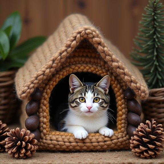 cozy wooden retreat atmosphere