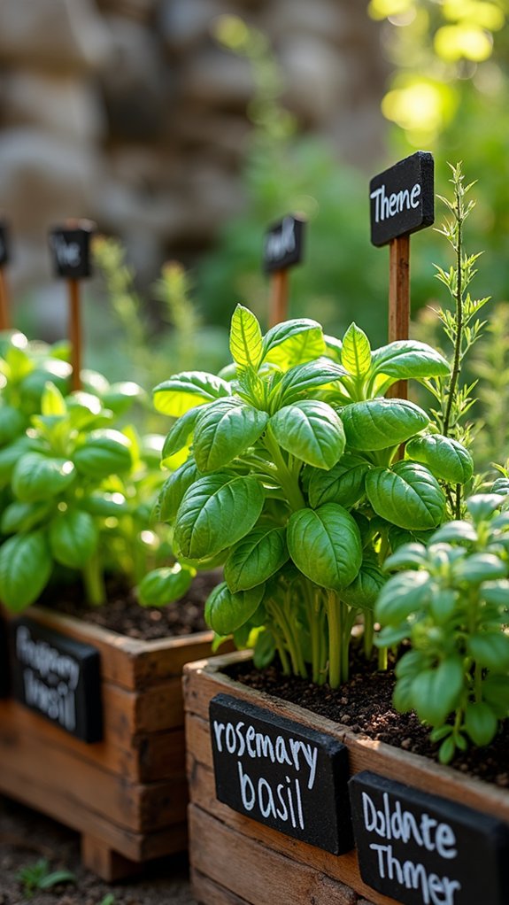 create a stunning herb garden