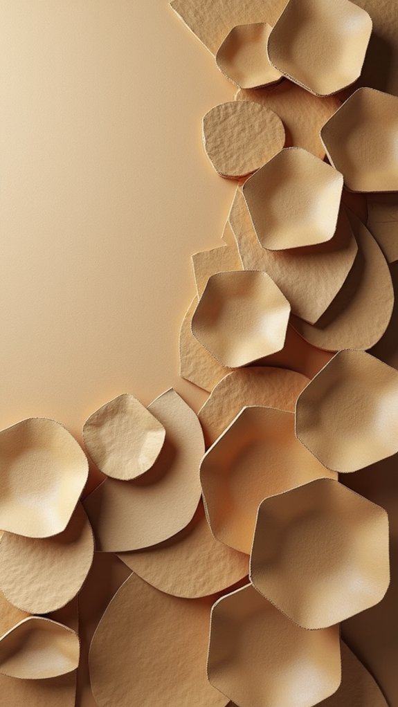 creative cardboard wall decor