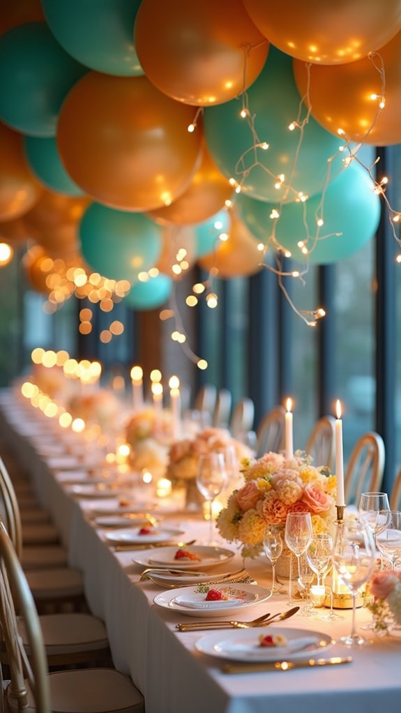 creative dining table arrangements