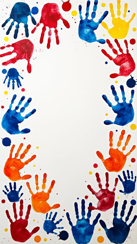 creative handprint artwork ideas