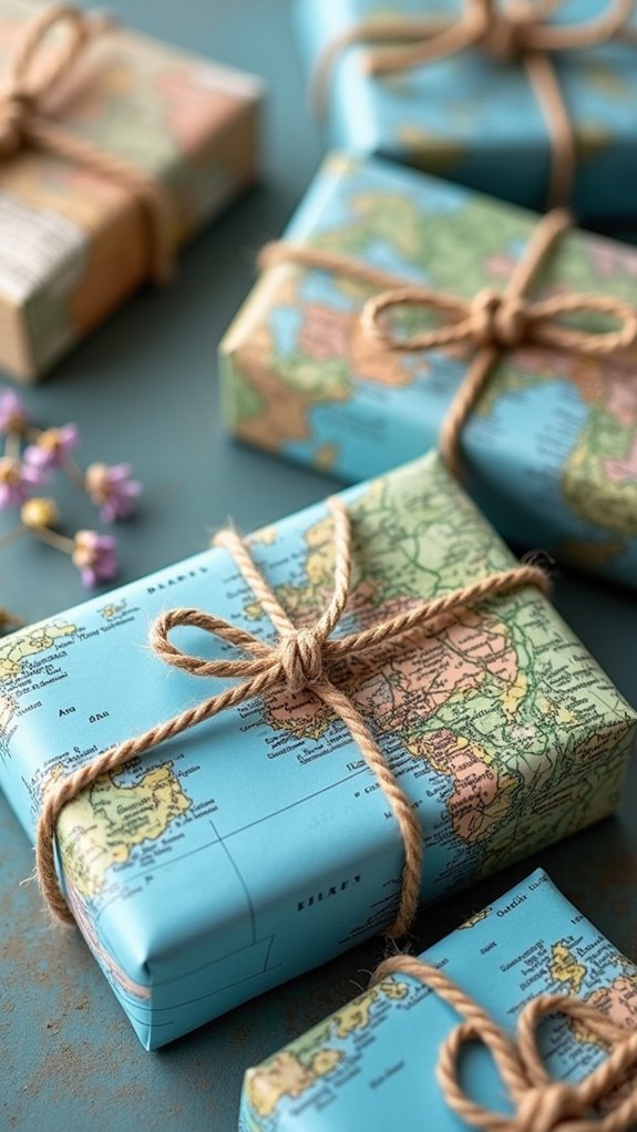 creative map repurposing ideas