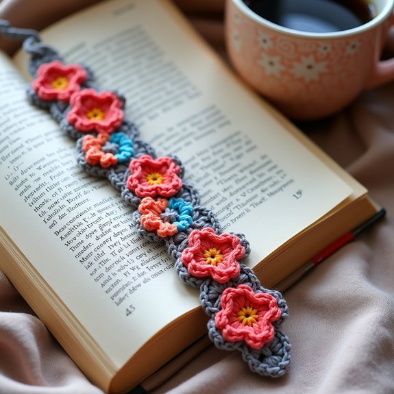 creative yarn bookmark design
