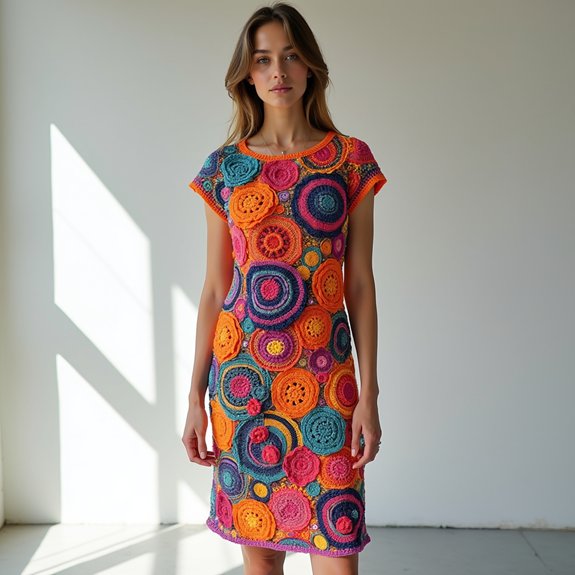 crochet as trendy apparel