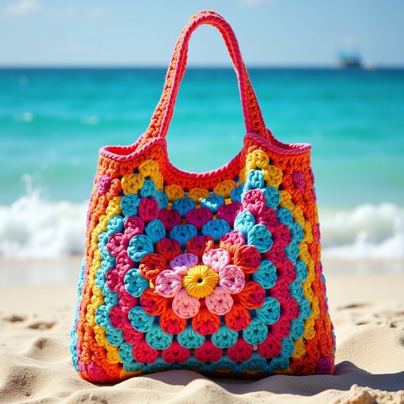 crochet beach bag pattern