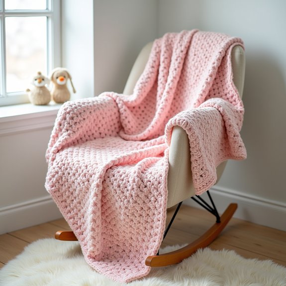 crochet blanket using single crochet