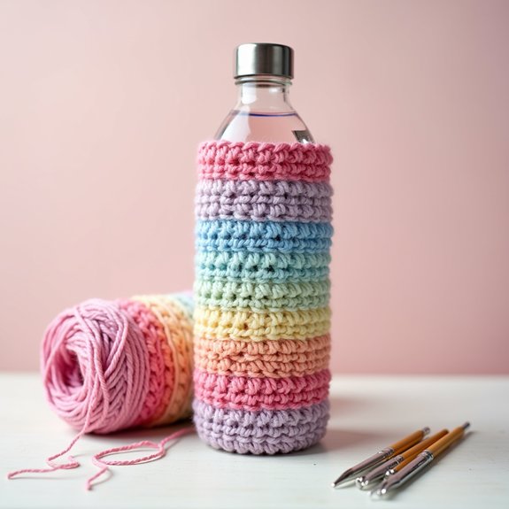 crochet bottle holder pattern